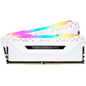 Memória Corsair Vengeance RGB PRO 16GB (2x8) DDR4 3600MHz - CMW16GX4M2C3600C18W
