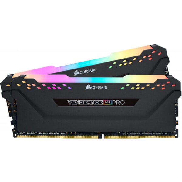 Memória Corsair Vengeance RGB PRO 16GB (2x8) DDR4 3600MHz - CMW16GX4M2Z3600C18