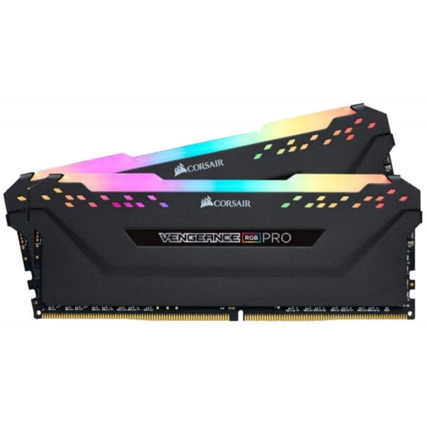 Memória Corsair Vengeance RGB Pro 16GB 3000MHz DDR4 CMW16GX4M2C3000C15 Preto