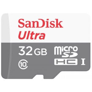 Memória Micro SDHC-I Ultra SanDisk 32GB 100MB/s