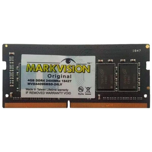 Memória para Notebook Markvision 4GB/2400MHz DDR4 MVD44096MSD-24