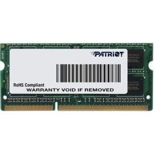 Memória Para Notebook Patriot 4GB 1600MHz DDR3 PS001072-PSD34G1600L81S