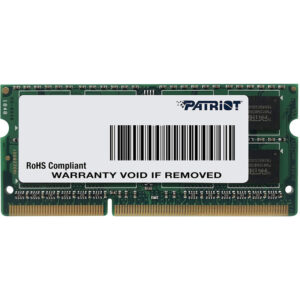 Memória Para Notebook Patriot 8GB 1600MHz DDR3 PS001037-PSD38G1600L2S