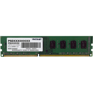 Memória Patriot 4GB 1600MHz DDR3 PS001043-PSD34G160081