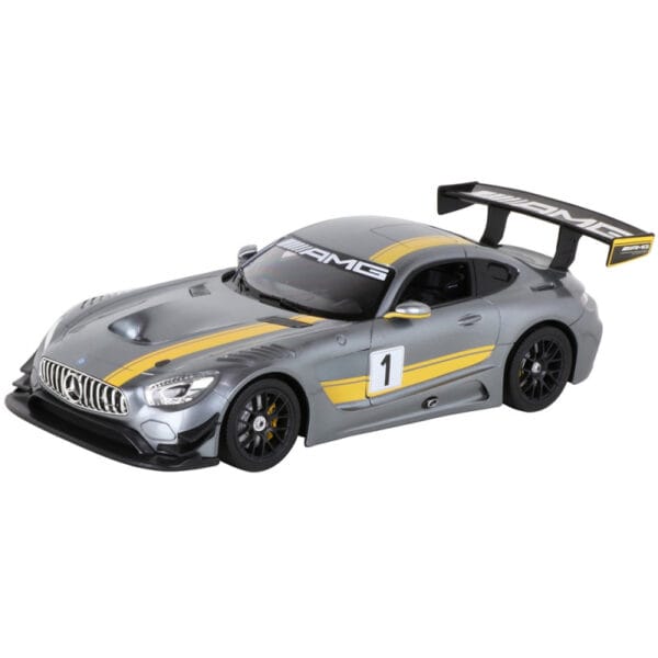 Mercedes SLS AMG GT3 Performance Cinza Escala 1/14 R/C - Rastar 74100