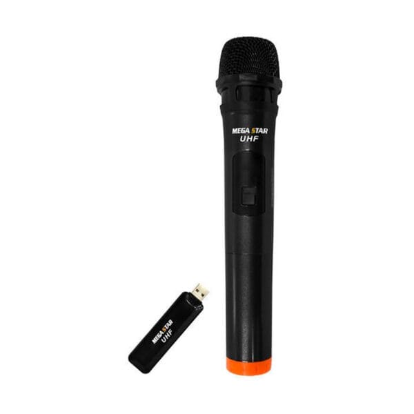 Microfone sem Fio Mega Star UHF - MICWR7A