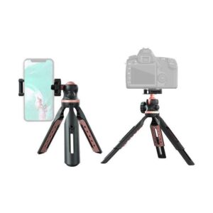 Mini Tripé para Câmera/Smartphone RK-L10 Preto/Rosa (1 Peça)