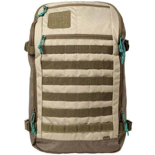 Mochila 5.11 Tactical Rapid Quad Zip 56371-055 Khaki 28L