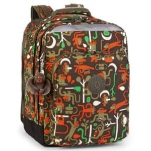 Mochila Kipling College K13612E23 Monkey Frnds Kh