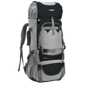 Mochila Nautika Kompaz 70+15L Preto/Cinza