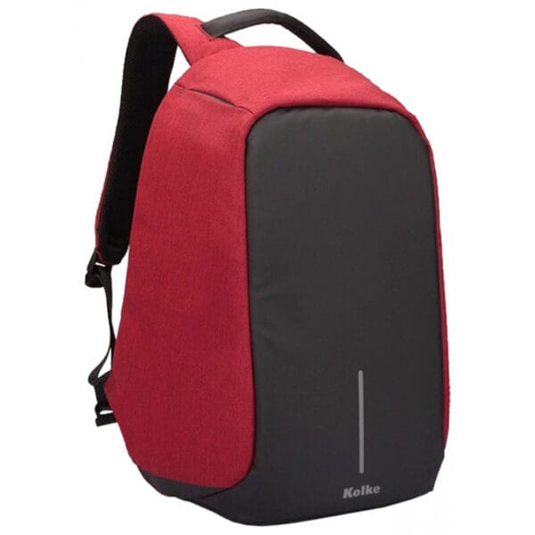 Mochila para Notebook Kolke KVM-245 Preto/Vermelho 15.6"