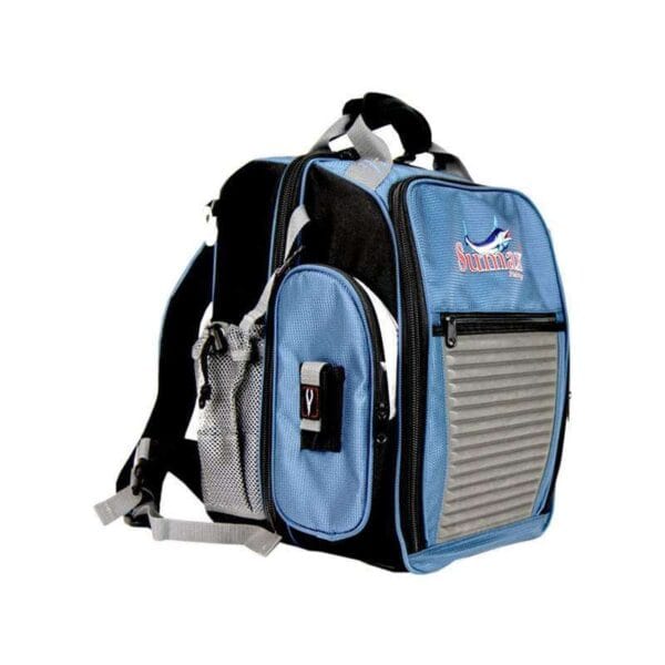 Mochila para Pesca Sumax Fishing SM-1203 com 3 estojos - Azul