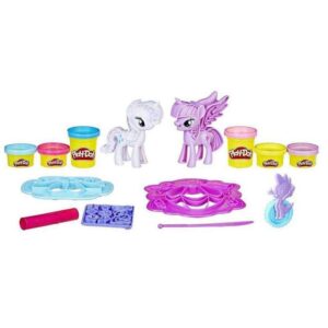 Moda Divertida My Little Pony Princesa Twilight Sparkle & Rarity Hasbro Play-Doh B9717