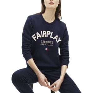 Moletom Lacoste Fair play Cotton SF8847 00 166 Feminino