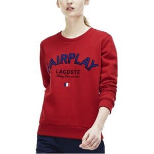 Moletom Lacoste Fair play Cotton SF8847 00 FWS Feminino