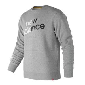 Moletom New Balance Essentials Lin BRD Crew MT83576AG Masculino