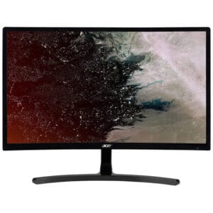 Monitor Curved Acer 23.6" ED242QR LED Full HD/DVI-D/DP/HDMI 144Hz Bivolt Preto