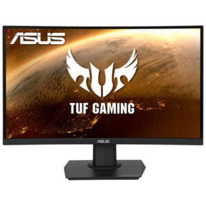 Monitor Curved Asus LED 23.6" Tuf Gaming VG24VQE Full HD HDMI/DP 165Hz Bivolt