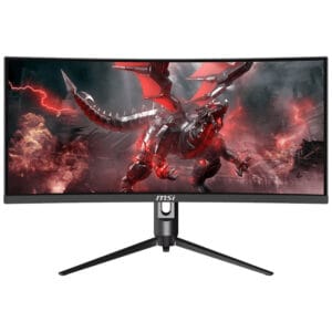 Monitor Curved Gaming MSI 30.0" Optix MAG301CR2 WFHD 1ms/200Hz HDMI/DP Preto