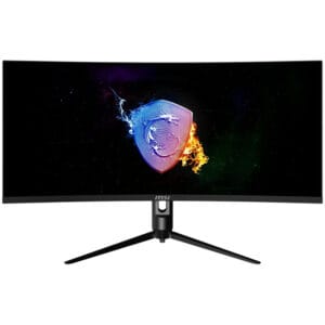 Monitor Curved Gaming MSI 34.0" Optix MAG342CQRV UWQHD 1ms/100Hz HDMI/DP Preto