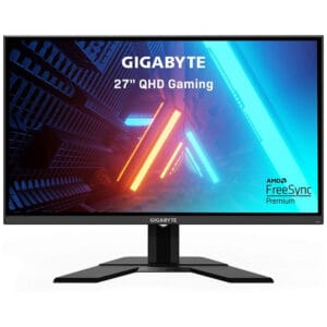 Monitor Gaming Gigabyte 27.0" G27Q QHD IPS 1ms/144Hz HDMI/DP/USB Bivolt