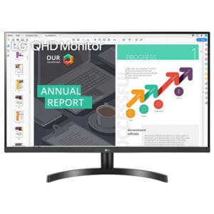 Monitor LG LED 31.5" 32QN600-B Quad HD IPS/HDR/HDMI/DP 75Hz Bivolt