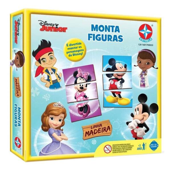 Monta Figuras Estrela Disney Junior 1201601700033