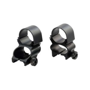 Mount Weaver 1" See-thru Detachable Matte Black 49510