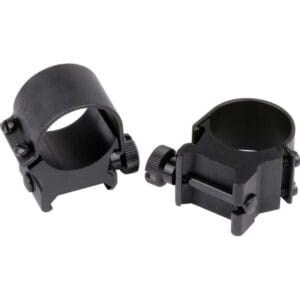 Mount Weaver Top 1" High Matte Black 49042