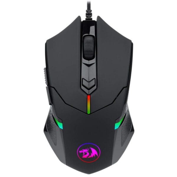 Mouse Gaming Redragon Centrophorus 2 M601-RGB 7200 DPI com Fio - Preto