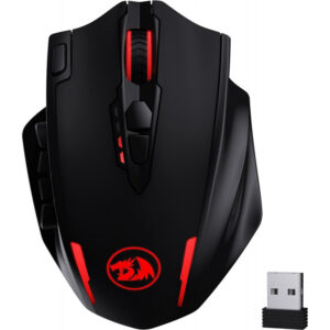 Mouse Gaming Redragon Impact Elite M913 RGB sem Fio USB Preto