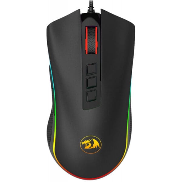 Mouse Gaming Redragon M711 Cobra FPS com Fio USB - Preto