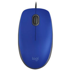 Mouse Logitech com fio M110 910-005491 Azul