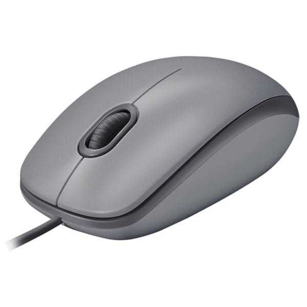 Mouse Logitech com fio M110 910-005494 Cinza