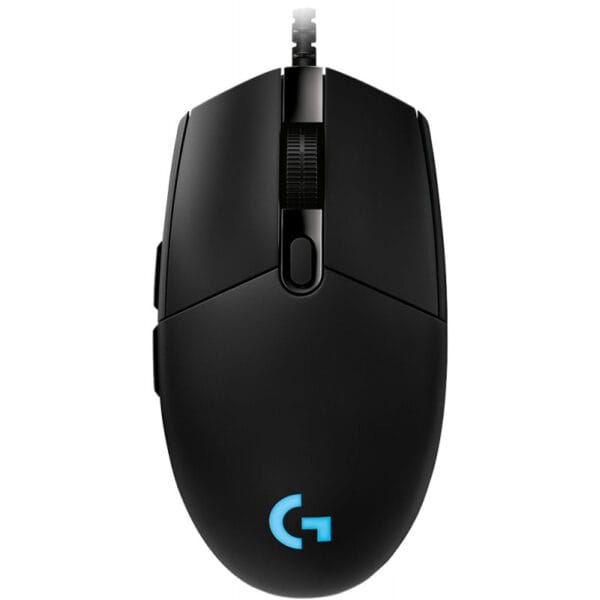 Mouse Logitech G PRO Gaming 910-005439 Preto (Com Fio)