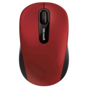 Mouse Microsoft Sem Fio Bluetooth Mobile 3600 Vermelho