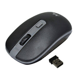 Mouse Mtek Optico Wireless PM-850 /800-1600DPI/USB sem Fio - Preto
