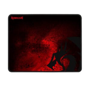 Mouse Pad Redragon P016 PISCES Preto/Vermelho Small
