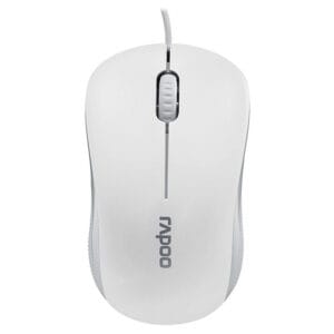 Mouse Rapoo com Fio N1130 - Branco