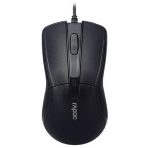 Mouse Rapoo com Fio N1162 - Preto