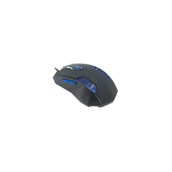 Mouse Satellite A-57 Gaming USB Preto/Azul.