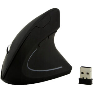 Mouse Vertical Kolke KEM-248 USB sem fio - Preto