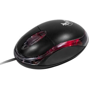 Mouse Wireless Xtech - com fio XTM-195 - Preto