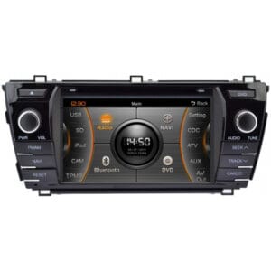 Multimídia iWin Caska CA281 Toyota Novo Corolla (2014+) com GPS Bluetooth