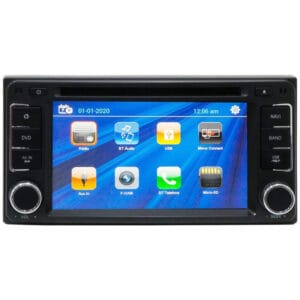 Multimídia Midi Pro MDP-7DVD Tela de 7" Universal Android 10/TV Preto