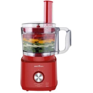 Multiprocessador + Liquidificador Britânia 900W (220V) - Vermelho