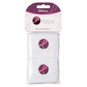 Munhequeira esportiva Wilson WRZ1280 - Branco