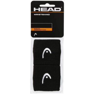 Munhequeira Head Wristband 285050-BK 2.5" - Black