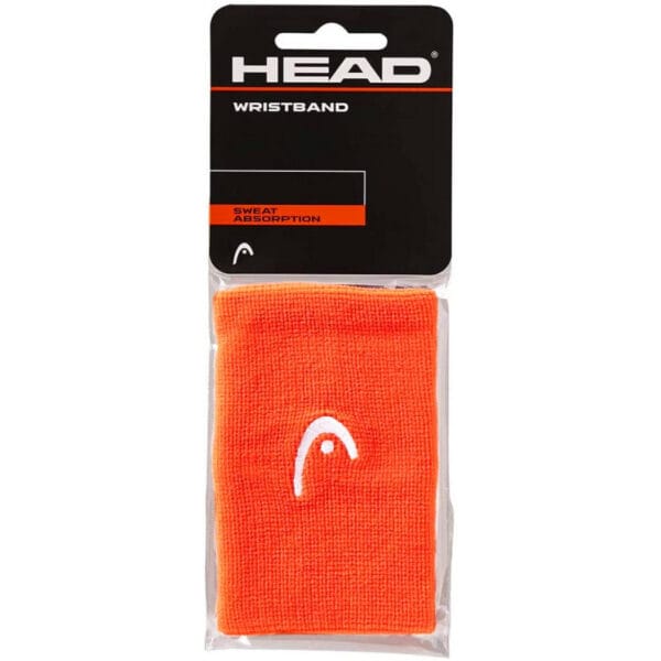 Munhequeira Head Wristband 285050-OR 2.5" - Laranja