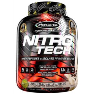Muscletech Performance Series Nitro Tech Cookies and Cream - 1.81g